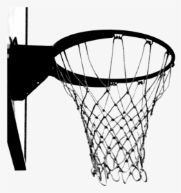 Banner Basket Ball Hoop Clip - Basketball Hoop Clipart Transparent, HD Png Download, Free Download