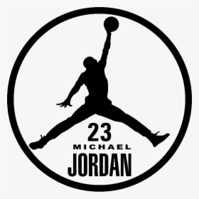 Sticker Silhouette Michael Jordan - Michael Jordan Logo Png, Transparent Png, Free Download