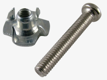 1", Phillips, Pan Head, Matching T-nut Image - Screw Nut, HD Png Download, Free Download