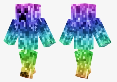 Creeper Minecraft Pe Skin, HD Png Download, Free Download