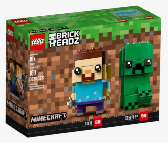 41612 Steve And Creeper™ - Lego Minecraft, HD Png Download, Free Download