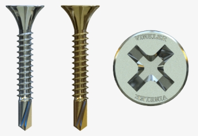 Self-tapping Screw For Metal With A Drill Vinkler - Metal Screws Png, Transparent Png, Free Download