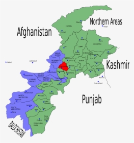 Khyber Pakhtunkhwa Map, HD Png Download, Free Download