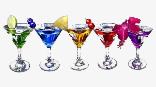 Liqueur Glasses Transparent Image - Liqueur Cocktail Glass Transparent Background, HD Png Download, Free Download