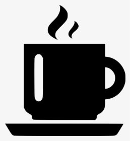 Coffee Mug Steam With Plate - Coffee Mug Icon Png, Transparent Png, Free Download