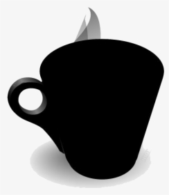 Coffee Cup With Steam Png Cartoon - Illustration, Transparent Png, Free Download