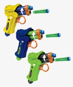 Nerf Blaster Water Gun Toy - Dart Zone Tri Fire, HD Png Download, Free Download
