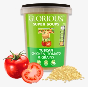 A Chicken And Grain Soup Bursting With Tomatoes And - Plum Tomato, HD Png Download, Free Download