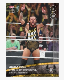 Adam Cole Retains The Nxt Championship In A 2 Out Of - Professional Wrestling, HD Png Download, Free Download