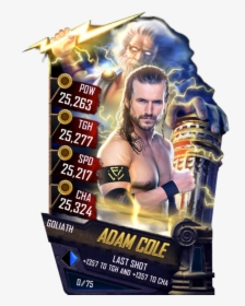 Adamcole S4 20 Goliath Fusion - Wwe Supercard Goliath Fusions, HD Png Download, Free Download
