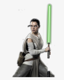 Green Lightsaber Png - Daisy Ridley Star Wars Photoshoot, Transparent Png, Free Download
