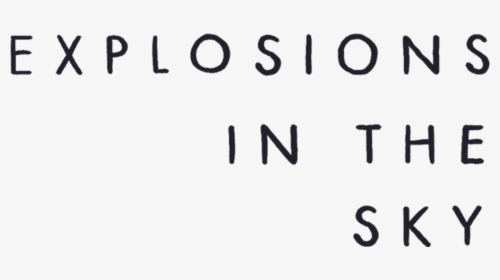 Explosions In The Sky Uk Logo - Explosions In The Sky Logo, HD Png Download, Free Download