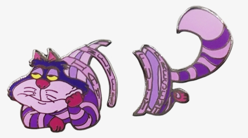 Cheshire Cat Pin Set - Cartoon, HD Png Download, Free Download