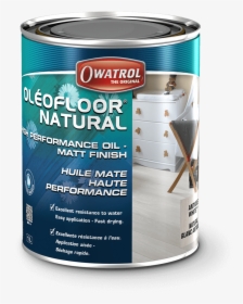 Oleofloor Natural 1l Natural Matt Finish Wood Oil - Owatrol Oleofloor, HD Png Download, Free Download