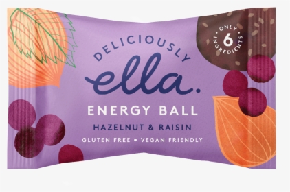 Deliciously Ella Hazelnut & Raisin Energy Ball X - Deliciously Ella Balls, HD Png Download, Free Download