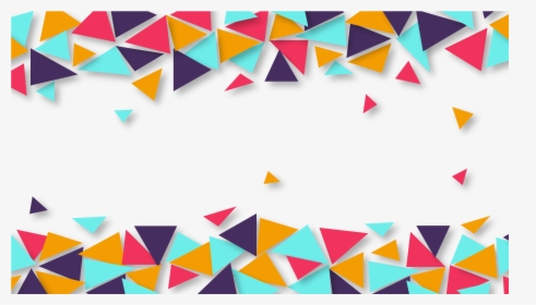Geometry Triangle Trigonometry Block - Triangles Border Png, Transparent Png, Free Download