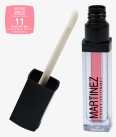 Martinez Artist Glam Matte Fix Lipstick Romantic Kiss - Martinez Lip Cream Review, HD Png Download, Free Download