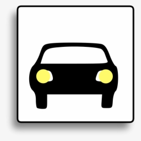 Car Icon For Use With Signs Or Buttons Png Clip Arts - Car Icon, Transparent Png, Free Download