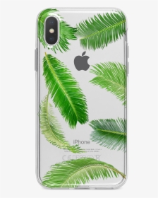 Palm Tree Leaves Clear Tpu Case Cover For Iphone And - Samsung Galaxy S7 Cover Palm Tree, HD Png Download, Free Download