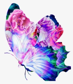 Mariposas Y Flores Png, Transparent Png - kindpng