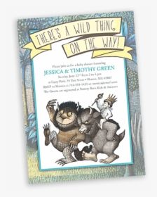 Where The Wild Things Are Baby Shower Invitaiton - Wild Things Are Characters, HD Png Download, Free Download