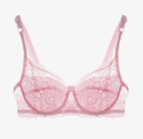 Ultra Thin Lace Bra Large Size Anti Bump Bra Translucent - Bralette With Underwire, HD Png Download, Free Download