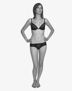 Girl In Underwear Png, Transparent Png, Free Download