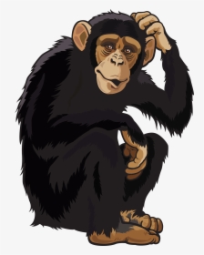 28 Collection Of Wild Animals Clipart Png - Chimp Clipart, Transparent Png, Free Download