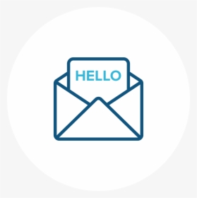 T26roundwhite - Mail Gif No Background, HD Png Download, Free Download