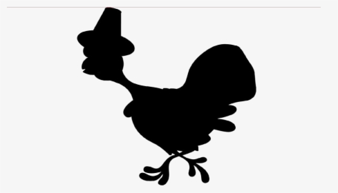 Funny Hen Dancing Png Clipart - Rooster, Transparent Png, Free Download