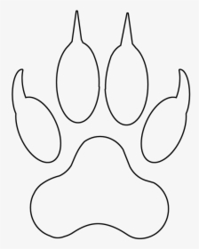 Paw, Claws, Claw, Wolf, Fox, Coyote, Canine - Transparent Fox Paw White, HD Png Download, Free Download