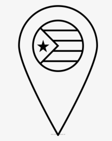 Puerto Rico Coloring Page - Puerto Rico Flag Icon, HD Png Download, Free Download