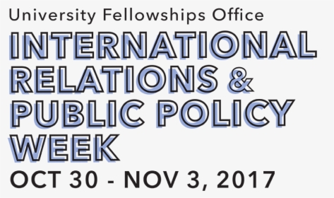 International Relations And Public Policy Week - Calligraphy, HD Png Download, Free Download