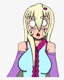 Eleana’s Surprised Face   originally This Was Going - Cartoon, HD Png Download, Free Download