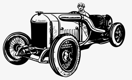 Vintage Racing Car 2 Clip Arts - Vintage Racing Car Png, Transparent Png, Free Download