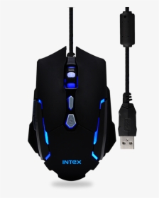 Intex Gm Rapid Gaming Optical Mouse For Every Operating - Intex Gm Rapid Mouse, HD Png Download, Free Download