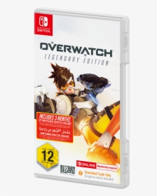 Ow Switch Inlay 3d Left Ua - Overwatch Legendary Edition Switch, HD Png Download, Free Download