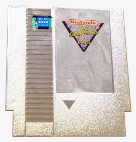 Gold Nintendo World Championships Reproduction Cartridge - Paper, HD Png Download, Free Download