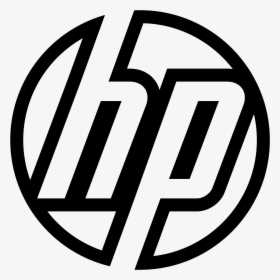 White Hp Logo Png, Transparent Png, Free Download
