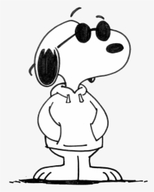 Snoopy Png - Joe Cool Snoopy Drawing, Transparent Png, Free Download