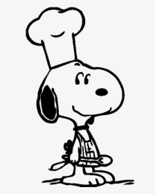 Plane Clipart Snoopy - Snoopy Chef Png, Transparent Png, Free Download