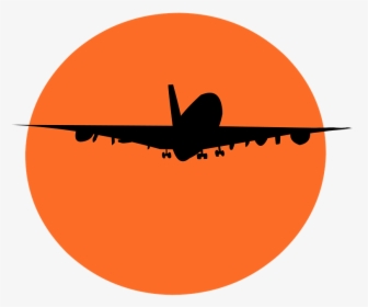 Sun, Star, Aircraft, Fly, Banner, Greeting Card, Sunset - Logo Avion Png, Transparent Png, Free Download