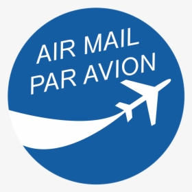 Air Mail, Par Avion, Logo, Icon - Airmail Par Avion Png, Transparent Png, Free Download