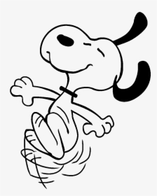 Snoopy Drawing Png - Transparent Background Snoopy Dancing Png, Png Download, Free Download