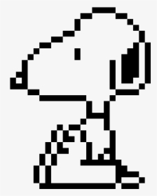 Pixel Art Snoopy Hd Png Download Kindpng