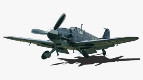Aviones El Messerschmitt Bf - World War 2 Plane Silhouettes, HD Png Download, Free Download
