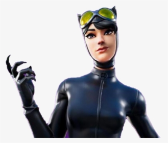 Catwoman Fortnite Png Transparent Image - Catwoman Comic Book Outfit Fortnite, Png Download, Free Download