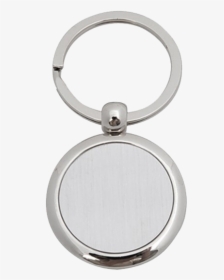 Metal Keychain - Metal Round Keychain, HD Png Download, Free Download