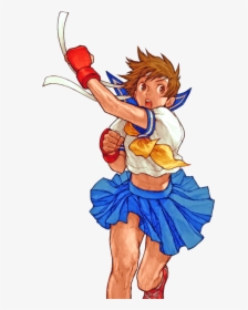 Street Fighter Sakura Png - Sakura Kasugano, Transparent Png, Free Download
