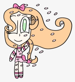 Chibi Blowing Blossom Hair Sakura By Polarbearshygirl, HD Png Download, Free Download
